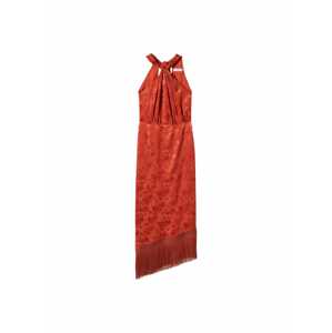 MANGO Večerné šaty 'Cervo'  oranžovo červená