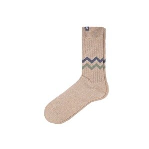 Scalpers Ponožky  béžová / modrá / zelená