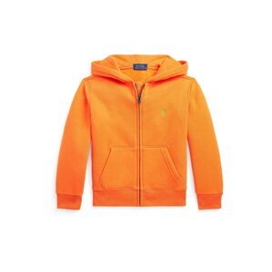 Polo Ralph Lauren Tepláková bunda  svetlozelená / oranžová