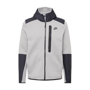Nike Sportswear Tepláková bunda  námornícka modrá / sivá melírovaná