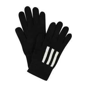 ADIDAS PERFORMANCE Športové rukavice '3-Stripes Conductive'  čierna / biela