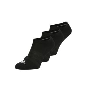 ADIDAS SPORTSWEAR Športové ponožky 'Thin And Light Sportswear -cut 3 Pairs'  čierna / biela