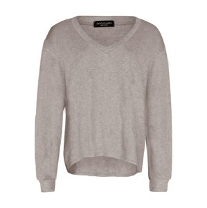 SASSYCLASSY Oversize sveter  sivá melírovaná