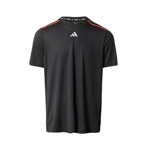 ADIDAS PERFORMANCE Funkčné tričko 'Workout Base Logo'  svetlosivá / lososová / čierna