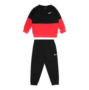 Nike Sportswear Joggingová súprava 'ROOKIE'  červená / čierna / biela