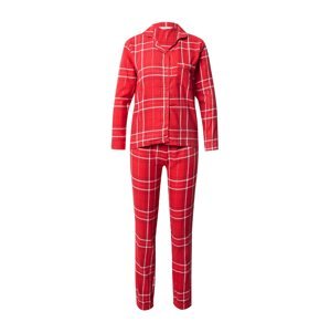Boux Avenue Pyžamo  červená / tmavočervená / biela