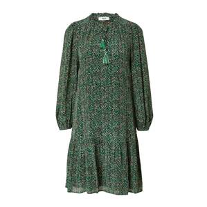 Moliin Copenhagen Košeľové šaty 'Ria'  béžová / zelená / čierna