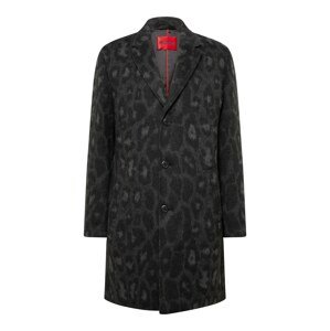 HUGO Prechodný kabát 'Malte'  sivá / čierna