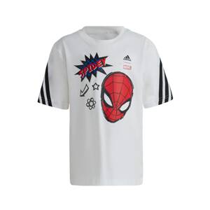 ADIDAS SPORTSWEAR Funkčné tričko 'Marvel Spider-Man'  modrá / červená / čierna / biela