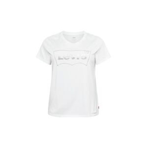 Levi's® Plus Tričko  strieborná / biela