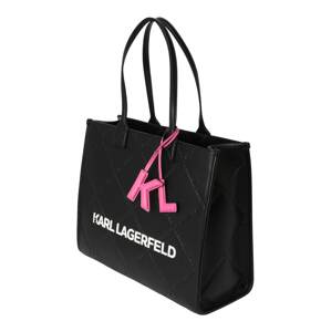 Karl Lagerfeld Shopper  ružová / čierna / biela