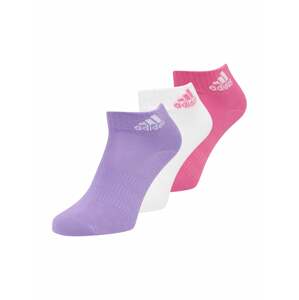 ADIDAS SPORTSWEAR Športové ponožky  svetlofialová / svetloružová / šedobiela