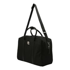 Karl Lagerfeld Víkendová taška  telová / čierna / biela