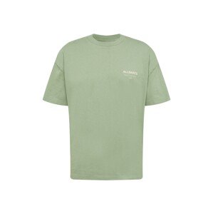 AllSaints Tričko 'UNDERGROUND'  béžová / pastelovo zelená