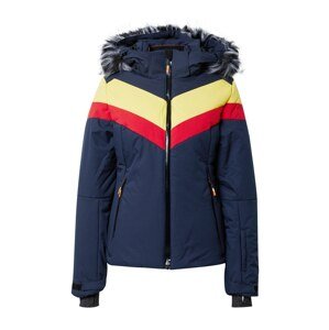 ICEPEAK Športová bunda 'ELECTRA'  námornícka modrá / žltá / červená / čierna