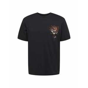AllSaints Tričko 'TIGER ROSE'  oranžová / koralová / čierna / biela
