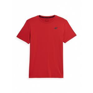 4F Funkčné tričko  červená / hrdzavo červená / čierna