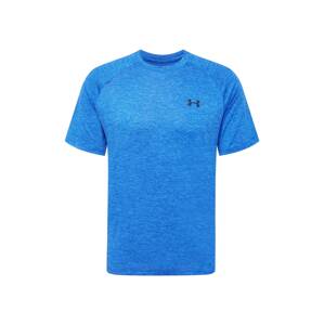 UNDER ARMOUR Funkčné tričko 'Tech 2.0'  modrá melírovaná / čierna