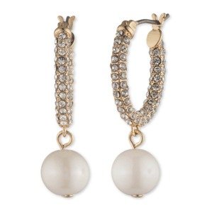 Lauren Ralph Lauren Náušnice  zlatá / strieborná / perlovo biela