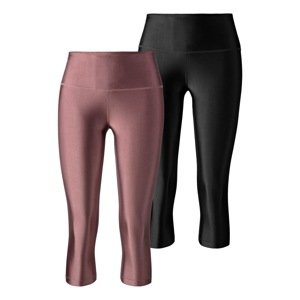 LASCANA ACTIVE Športové nohavice  ružová / čierna