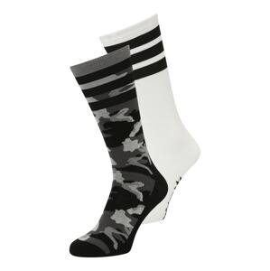 ADIDAS ORIGINALS Ponožky  sivá / svetlosivá / čierna / biela