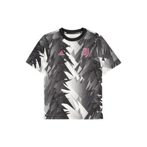 ADIDAS PERFORMANCE Funkčné tričko 'Juve'  ružová / čierna / biela