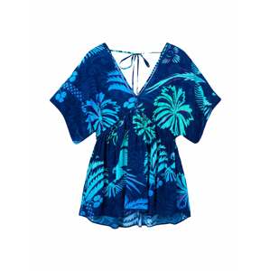 Desigual Plážové šaty 'SAMUI'  námornícka modrá / tyrkysová / svetlomodrá / fialová