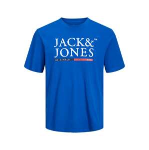 Jack & Jones Junior Tričko 'Cody'  modrá / červená / biela