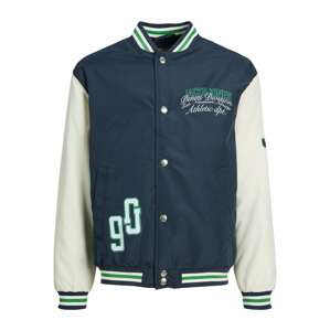 Jack & Jones Junior Prechodná bunda 'Orathle'  krémová / modrá / námornícka modrá / pastelovo modrá / zelená