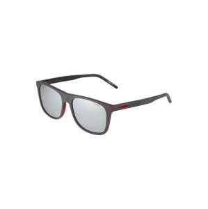 HUGO Slnečné okuliare '1194/S'  sivá / červená