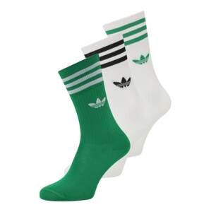 ADIDAS ORIGINALS Ponožky  zelená / čierna / biela