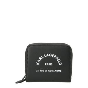 Karl Lagerfeld Peňaženka 'Rue St. Guillaume'  čierna / biela