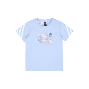 ADIDAS SPORTSWEAR Funkčné tričko  námornícka modrá / svetlomodrá / ružové zlato / biela
