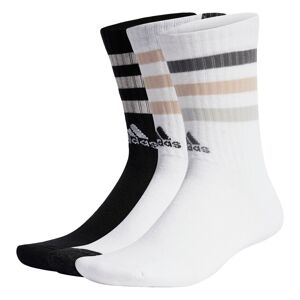 ADIDAS SPORTSWEAR Športové ponožky 'Bold 3-Stripes Cushioned '  svetlobéžová / tmavosivá / čierna / biela