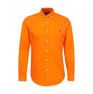 Polo Ralph Lauren Košeľa  námornícka modrá / oranžová