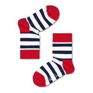 Happy Socks Ponožky  námornícka modrá / karmínovo červená / biela