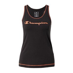 Champion Authentic Athletic Apparel Športový top  oranžová / čierna
