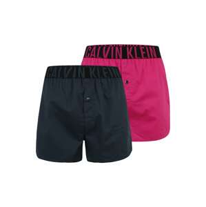 Calvin Klein Underwear Boxerky  tmavomodrá / ružová / čierna