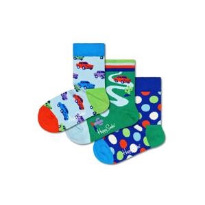 Happy Socks Ponožky  svetlomodrá / tmavomodrá / zelená / červená