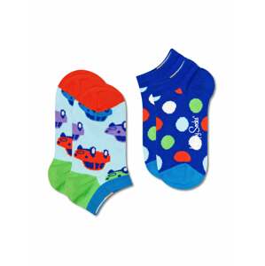Happy Socks Ponožky 'Car'  modrá / svetlomodrá / zelená / červená