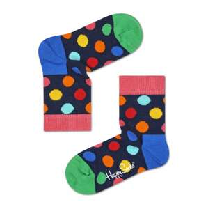 Happy Socks Ponožky  tmavomodrá / kráľovská modrá / zelená / červená