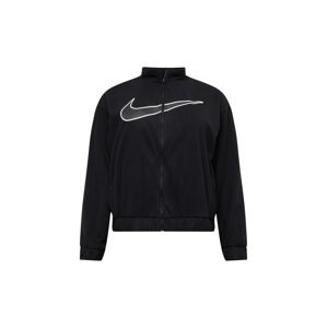 Nike Sportswear Funkčná flisová bunda  čierna / biela