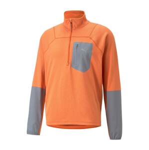 PUMA Funkčné tričko 'Seasons'  sivá / oranžová