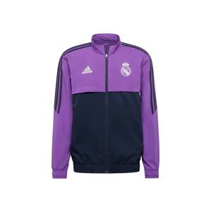 ADIDAS SPORTSWEAR Športová bunda 'Real Madrid'  námornícka modrá / svetlozelená / fialová / biela