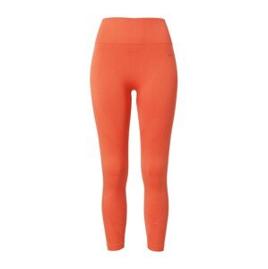 ADIDAS PERFORMANCE Športové nohavice 'Seamless'  oranžová