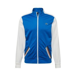 Lacoste Sport Tréningová bunda  kráľovská modrá / zelená / čierna / prírodná biela