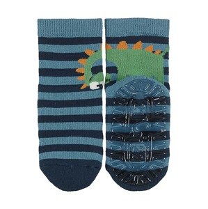 STERNTALER Ponožky  tmavomodrá / nebesky modrá / zelená / oranžová