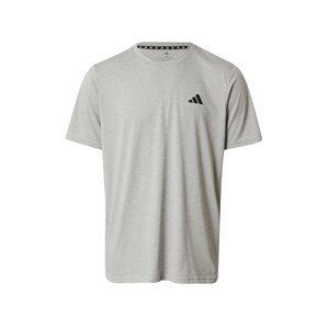 ADIDAS PERFORMANCE Funkčné tričko 'Train Essentials Comfort '  sivá melírovaná / čierna
