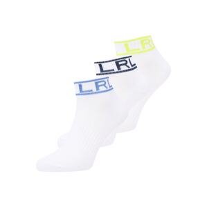 Lauren Ralph Lauren Ponožky  svetlomodrá / žltá / čierna / biela