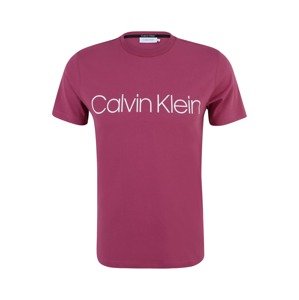 Calvin Klein Tričko  cyklaménová / biela